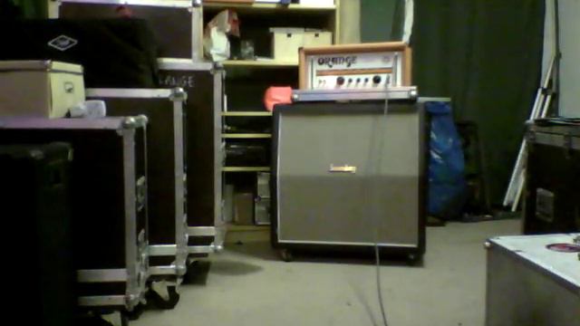 1957 Les Paul Special, Orange Retro 50, 4x12" cab (4 x Heritage Greenbacks) смотреть онлайн