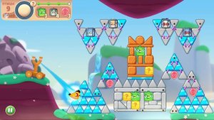 РЕД - ЛЮТЫЙ ХАОС!  Приключения ЗЛЫХ ПТИЧЕК Angry Birds Journey / Мобик