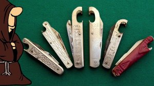Складные ножи Нарзанники, Пивники в коллекции складных ножей РИ и СССР / USSR knife collection