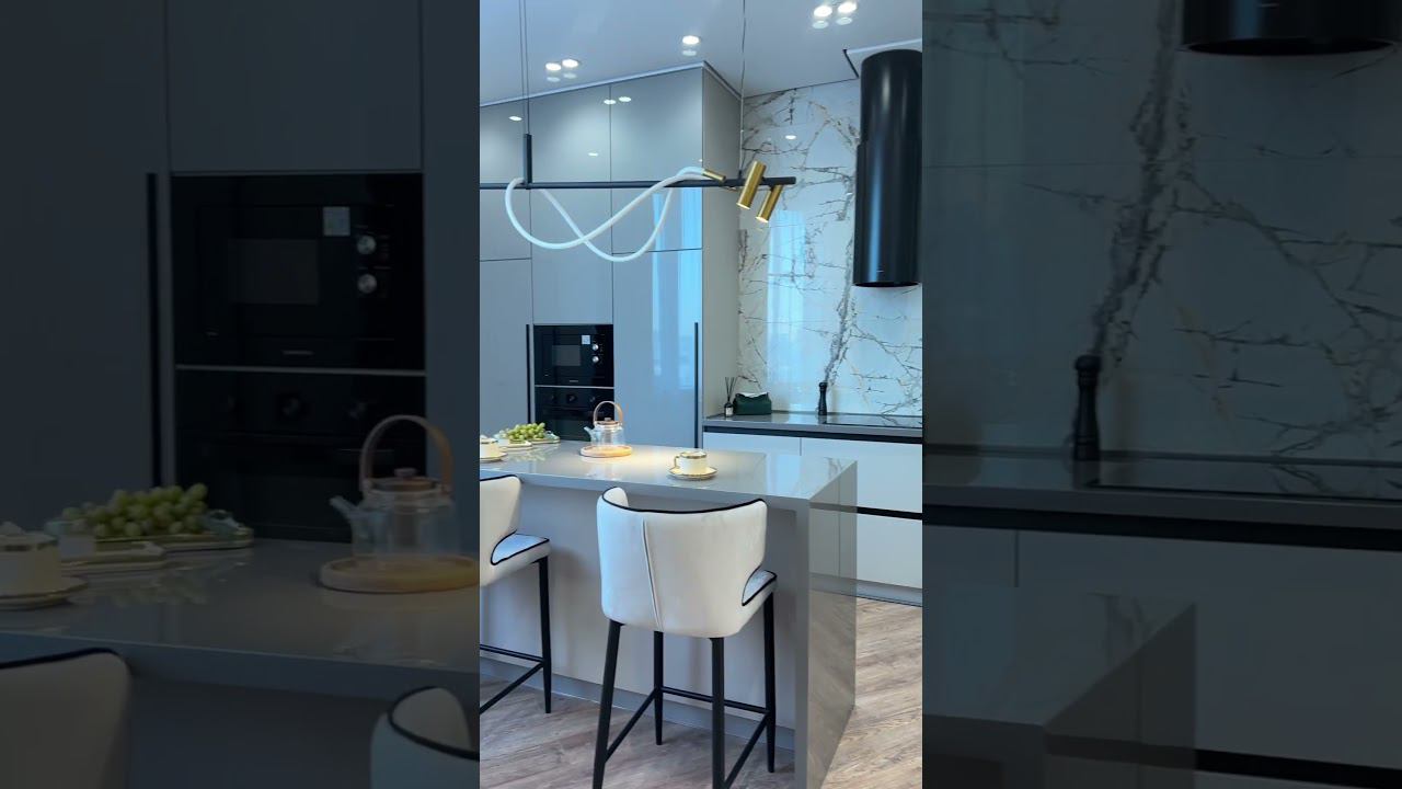 Дизайнерский ремонт 100кв.м. Светлая квартира  #дизайнерскийремонт #дизайнинтерьера #интерьер