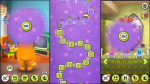 My Talking Tom Level 1 Vs BaBy Tom Level 99 Vs CuTe Tom Level 999 - Android gameplay #3