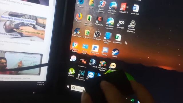 Synaptics touchpad from scrap netbook, reused it on pc. смотреть онлайн