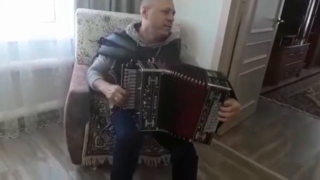 Василий Плохов г.Бор. Гармонь Ля мажор, мастер И.В.Шибаев.