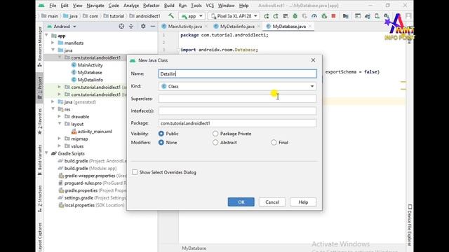 Room Database Android Example in Android Studio in Hindi & Urdu | Step by Step | Part 1 смотреть онлайн