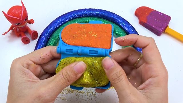 ДЛЯ ДЕТИШЕК! Как приготовить мороженое с нарезкой из батончиков ASMR