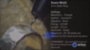 Cварка аппаратом Orion 200i2 в режиме "шовная сварка"