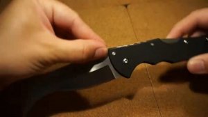 Cold Steel Black Talon 2 - соперник и потрясающая альтернатива Spyderco Civilian