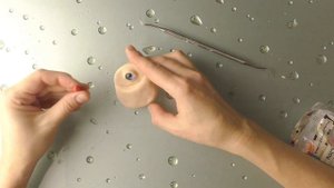 Монстрик игрушка в смешанной технике мастер класс 1 часть Как сшить игрушку Игрушка своими руками