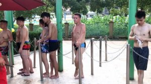 Aquapark Happy Magic Water Cube in China, Nanjing. Аквапарк в Нанкине