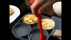 Сковорода секционная для приготовления оладий