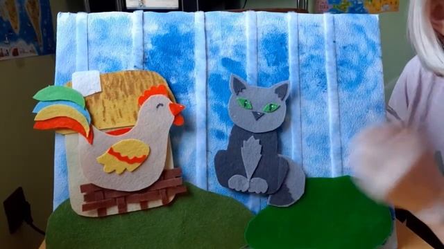 Кот, Петух и Лиса -кукольный театр смотреть онлайн