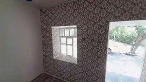 renovating a room with a patterned roller / ремонт комнату  с узорным валиком / ремонти хона