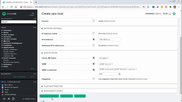 Monitoramento com CheckMK - 5.5 - Configuração do Agente SNMP (Microtik RouterOS) смотреть онлайн