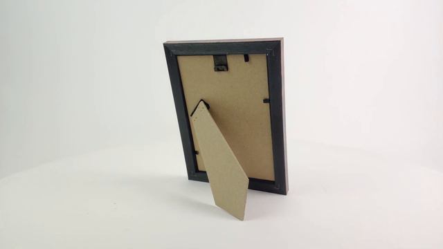 Пластиковая фоторамка со стеклом Камея коричневый 10x15 смотреть онлайн