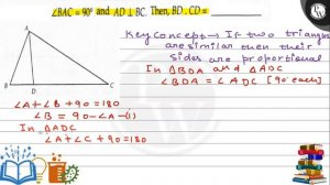 \( \angle B A C=90^{\circ} \) and \( A D \perp B C \). Then, \( B D \cdot C D= \)