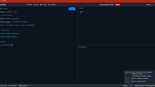 String Properties and Method смотреть онлайн