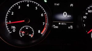 Прогрев Golf 7 в минусовую температуру (-8 С)