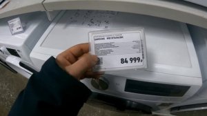 ОЧЕНЬ УМНАЯ СТИРАЛКА ЗА 85 ТЫСЯЧ !!! Samsung WD10T654CBH