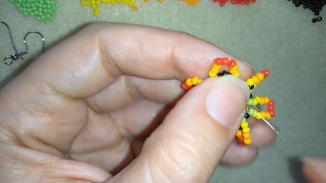 Mandala Beaded Earrings - Tutorial. How To Make Seed Beads Flower Earrings?