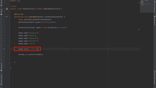 ArrayList في جافا أندرويد ستوديو | ArrayList in java Android Studio смотреть онлайн