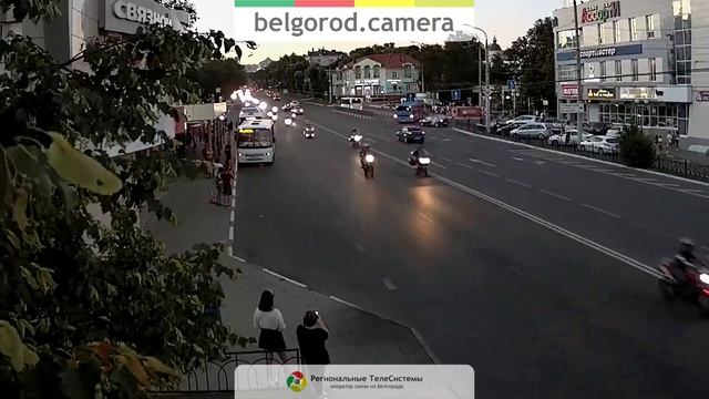 Мотопробег в Белгороде. 4 августа 2020 года. смотреть онлайн