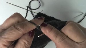 Мужские шерстяные носки часть 2  Пятка бумеранг