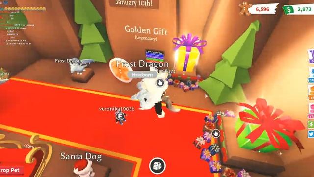 Покупаю снежного дракона в адопт ми Роблокс/Frost dragon Adopt Me смотреть онлайн