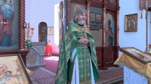Иерей Сергий Макаров - проповедь в день памяти обретения мощей прп. Нила Столобенского