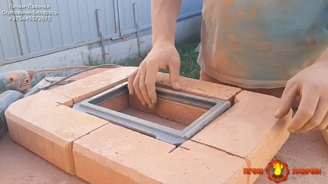 Как выпилить посадочное место для печной задвижки.