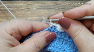 Обвязка крючком с шишечками. Crochet with knobs.