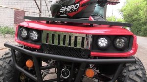 ATV HAMMER-3, 300 куб.см. на кардане, образец. Обзор.