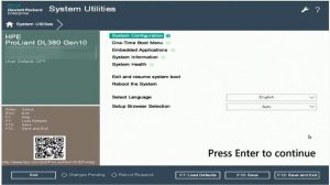 ILO Configuration HP DL360 and DL380 Gen10