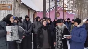 "Волховская застольная" в исполнении схиигумена Сергия и монахинь Среднеуральского монастыря
