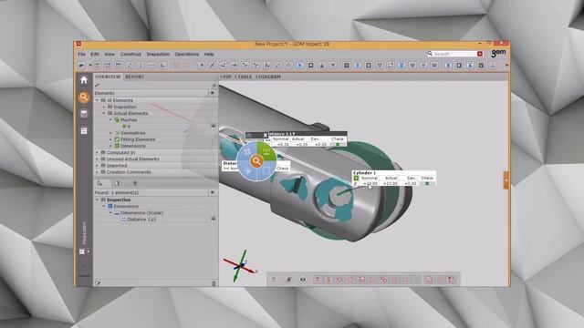 CAD программы для реверс инжиниринга: GOM Inspect и T-FLEX. Обработка моделей 3D-сканирования