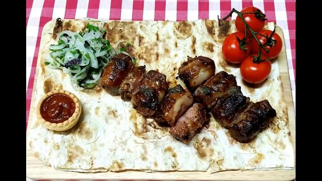 Субпродукты, бараньи почки и семенники. Lamb delicacy: смотреть онлайн