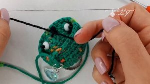 Crochet Amigurumi Jellyfish Keychain (SUPER FAST)