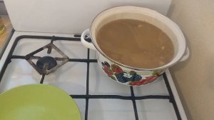 Суп фасолевый с копчеными ребрышками