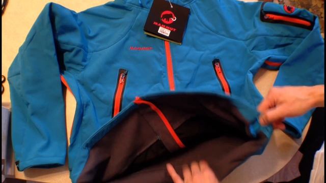 Распаковка куртка SoftShell Mammut с Aliexpress смотреть онлайн