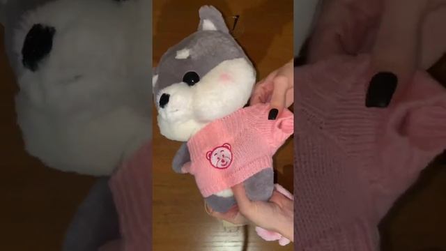 Распаковка Сиба-ину Lalafanfan уточка из TikTok тренд игрушка AliExpress собачка Тик Ток