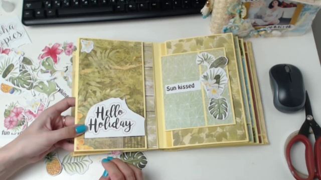 Скрапбукинг: Мастер-класс Морской альбом - Часть 5 смотреть онлайн