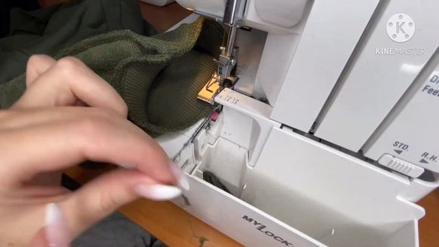 КАК ПРИШИТЬ МАНЖЕТЫ И ГОРЛОВИНУ К СВИТШОТУ