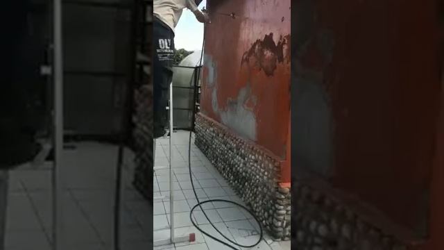 HYVST SPT 440 Покраска фасада дома безвоздушным окрасочным аппаратом смотреть онлайн