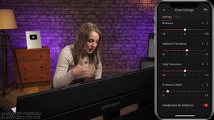 Цифровое пианино Roland F107-BKX (с Bluetooth и автоаккомпанементом)