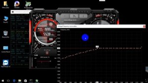 Разгон видеокарты MSI Afterburner Редактор кривой частот напряжения