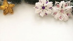 Нежные и воздушные снежинки из фоамирана 1 мм. DIY