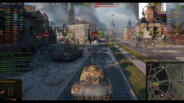 [18+ МАТЫ!] [World of Tanks] Т110Е3. МАСТЕР от Андрюхи (DONOR). смотреть онлайн
