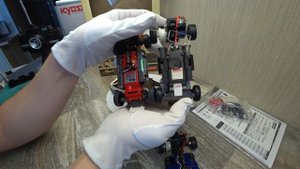 Toyota AE86 (Технарь MR015 kyosho mini-z )