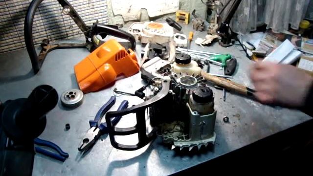 как разобрать бензопилу штиль смотреть онлайн