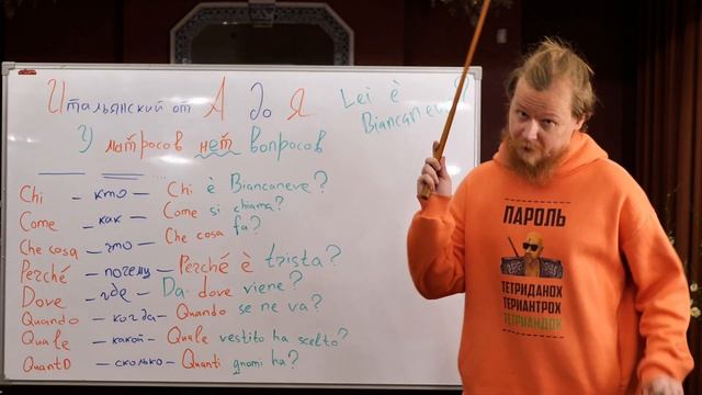Итальянский от А до Я. Вопросы и отрицания в итальянском языке