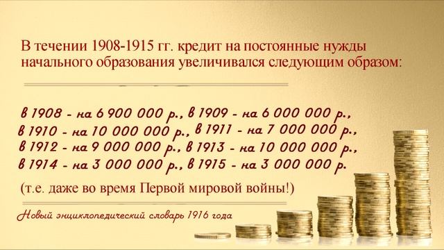 Образование и грамотность при Николае Втором. смотреть онлайн